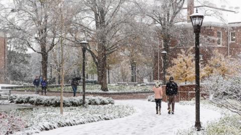 Snow on Campus