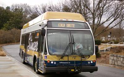 Photo of hybrid Stinger bus